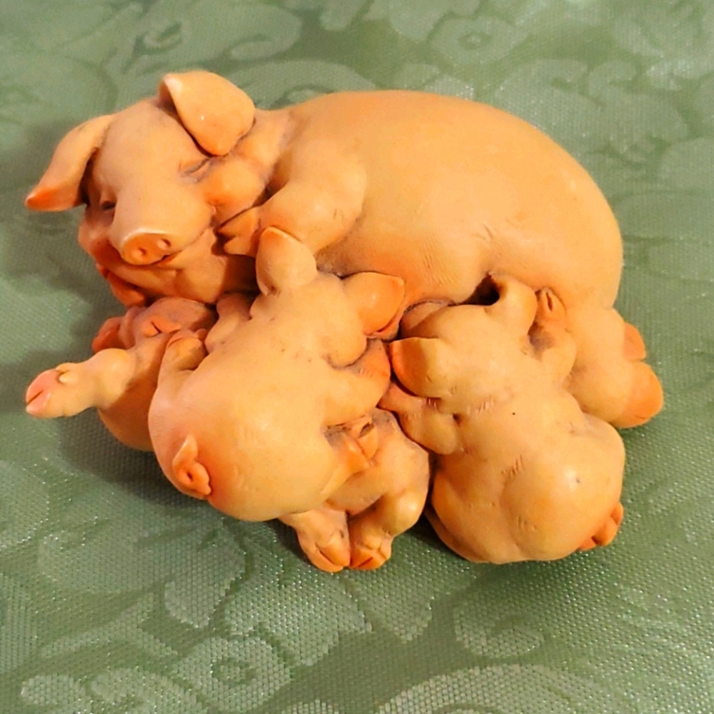 🐖Pigsville Mother Love 1992 By Ganz PM 1307